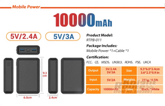 Power Bank 5V/16000mAh
