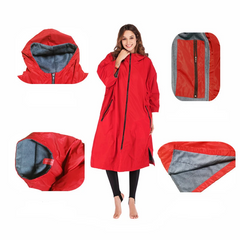 Winter/ Summer Unisex Surf Changing Towel Quick-Dry Hooded Microfiber Beach  Towel Waterproof Wetsuit Beach Raincoat