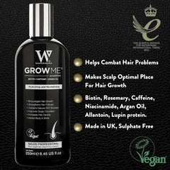 Watermans GROW ME SHAMPOO FOR THICKER, LONGER, STRONGER HAIR - NO1 BEST SELLER