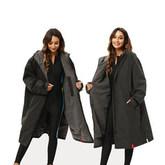 Winter/ Summer Unisex Surf Changing Towel Quick-Dry Hooded Microfiber Beach  Towel Waterproof Wetsuit Beach Raincoat