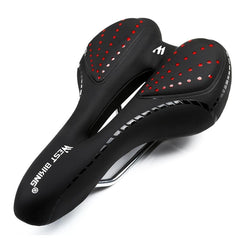 PU Leather Surface Silica Filled Comfortable Shockproof Saddle