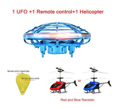 Mini Flying UFO RC drone Infraed Hand Sensing Helicopter