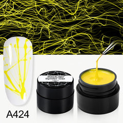Gel Spider Line For Nails Art Colors Painting Gel