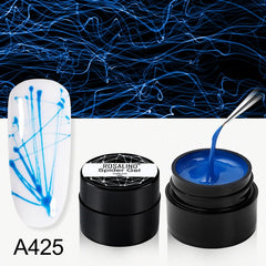 Gel Spider Line For Nails Art Colors Painting Gel