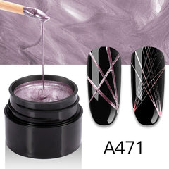 Gel Spider Line For Nails Art Colors Painting Gel