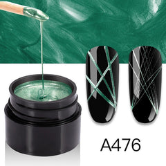 Gel Spider Line For Nails Art Colors Painting Gel