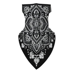 Outdoor Print Seamless Magic Scarf Ear Hook Sports Scarf Neck Tube Face Dust Riding Bandana UV Protection Neck Gaiter Scarf
