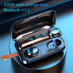 Bluetooth Wireless Headphones Waterproof Touch Control