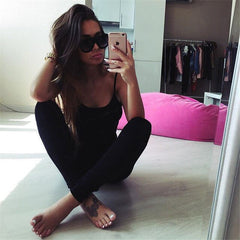 ZOGAA Women's Sexy Backless Skinny Rompers  Jumpsuit Sleeveless