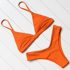 Swimwear Women Swimsuit Sexy Push Up Micro Bikinis Set