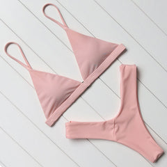 Swimwear Women Swimsuit Sexy Push Up Micro Bikinis Set