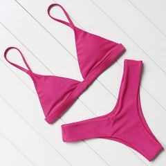 Swimwear Women Swimsuit Sexy Push Up Micro Bikinis Set