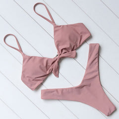 Swimwear Women Swimsuit Sexy Push Up Micro Bikinis Set
