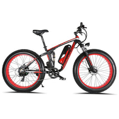 XF800 1000W 48V Electric Bike 7 Speeds widewheel road Bike