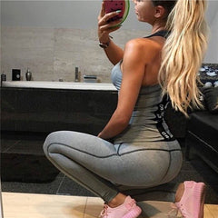 2 Piece Vest+Leggings Workout Set ClotheS
