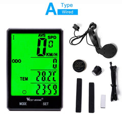 BIKING Cycling Speedometer 2.8''Odometer Computer