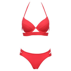 Women Bandage Swimsuit Bikini Sexy Push Up Swimwear