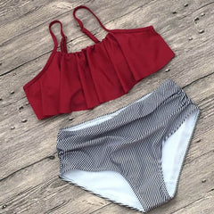 Swimwear Women Bikini High Waist Swimsuits