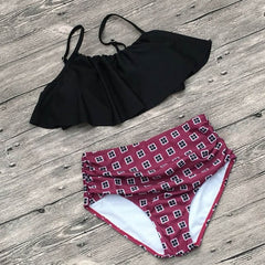 Swimwear Women Bikini High Waist Swimsuits