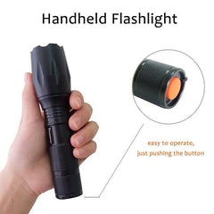 5 Modes Zoomable LED Flashlight