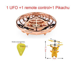 Mini Flying UFO RC drone Infraed Hand Sensing Helicopter