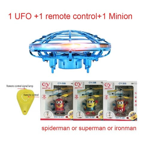 Mini Flying UFO RC drone Infraed Hand Sensing Helicopter