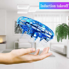 Mini Flying Helicopter UFO RC Drone Hand Sensing Aircraftl Toys