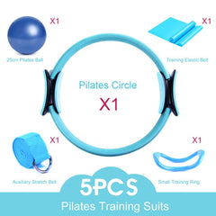 5PCS Yoga Ball Magic Ring for Pilates  Fitness  Equipment for all Training and a Resistance Support Tool