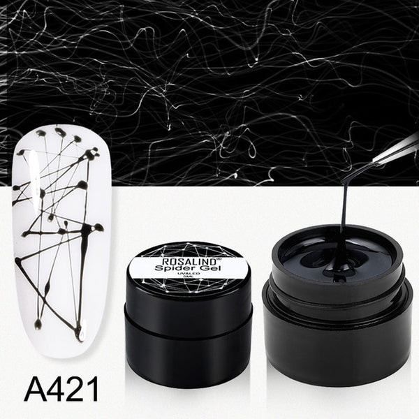 Gel Spider Line For Nails Art Colors Painting Gel