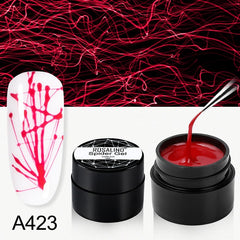 Gel Spider Line For Nails Art Colors Painting Gel