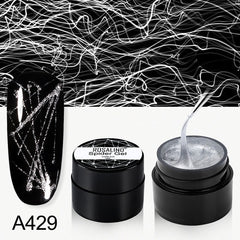 Gel Spider Line For Nails Art Colors Painting Gel