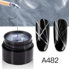 Gel Spider Line For Nails Art Colors Painting Gel