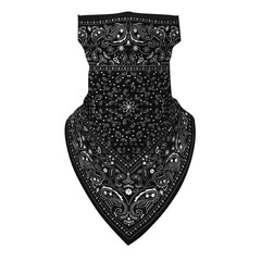 Outdoor Print Seamless Magic Scarf Ear Hook Sports Scarf Neck Tube Face Dust Riding Bandana UV Protection Neck Gaiter Scarf