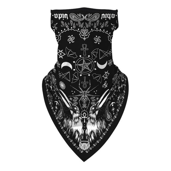 Outdoor Print Seamless Magic Scarf Ear Hook Sports Scarf Neck Tube Face Dust Riding Bandana UV Protection Neck Gaiter Scarf