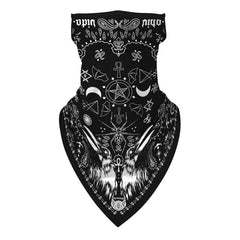Outdoor Print Seamless Magic Scarf Ear Hook Sports Scarf Neck Tube Face Dust Riding Bandana UV Protection Neck Gaiter Scarf