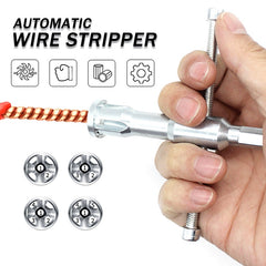 Quick Automatic Wire Stripper And Twisted Wire Tool