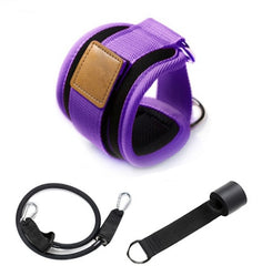 Resistance Bands with Ankle Straps Cuff with Cable for Attachment Booty Butt Thigh Leg Pulley Strap Lifting Fitness Exercise