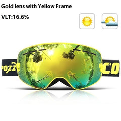 Ski Goggles Small Size V400 anti-fog mask glasses Snowboard goggles