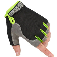 1 Pair Of Fitness Half Finger Gloves