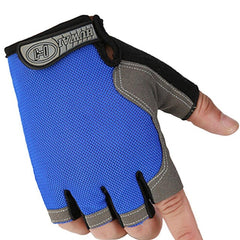 1 Pair Of Fitness Half Finger Gloves