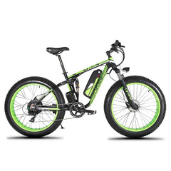 XF800 1000W 48V Electric Bike 7 Speeds widewheel road Bike