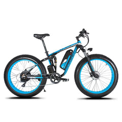 XF800 1000W 48V Electric Bike 7 Speeds widewheel road Bike