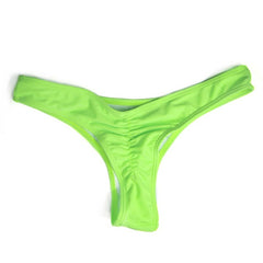 S-XL Sexy tiny brazilian bikini bottom female swimwear