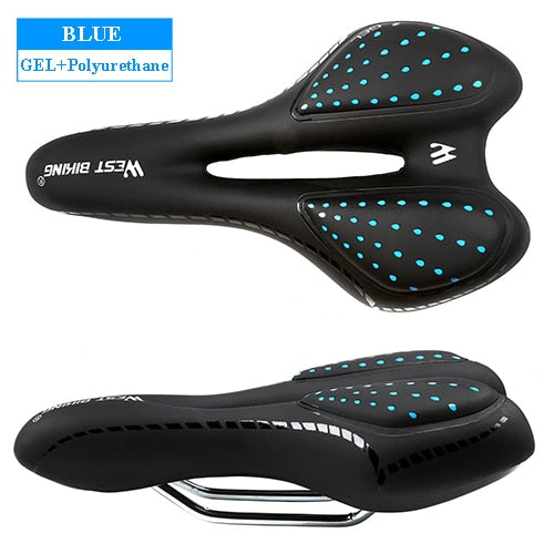 Comfortable Cushion Soft Seat Shockproof Silica Gel Saddle