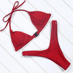 Swimwear Women Swimsuit Sexy Push Up Micro Bikinis Set