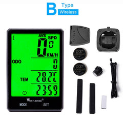 BIKING Cycling Speedometer 2.8''Odometer Computer